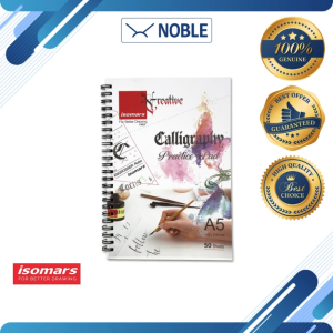 Isomars Calligraphy Practice Pad CPP5 | A5 Size | 50 Sheets | 110gsm