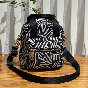 New 2024 Womens Oxford Cloth Canvas Shoulder Bag Crossbody Fashion Handbag Nylon Lightweight Handbag Casual Pure Color