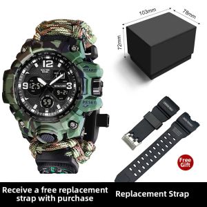 COJR | Professional Military Outdoor Compass Watch
