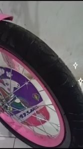 SEPEDA MINI ANAK PEREMPUAN 16 ATLANTIS MN 95 L karakter kuda pony