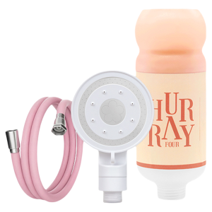 HURRAYFOUR | Adjustable Pressure Shower Head Filter Aroma