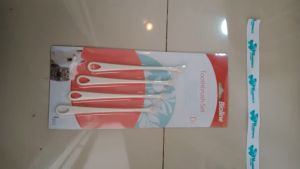 PAW HERO (VARIATION) Bioline Toothbrush Set Pet Dental Care Products Toothbrush Set 4PCS #2235 (White)