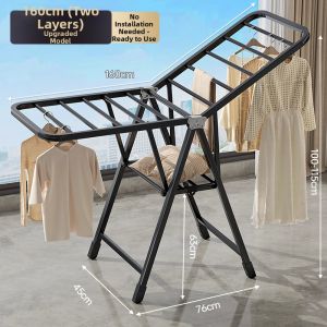 XUNHUAI | Folding Wing-Type Extendable Drying Rack