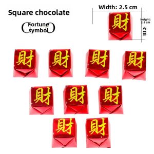 Gold Yuanbao Chocolate Buddhist Sugar Tower Wedding Celebration Moving in Candy Loose Tea House Offering Chocolate Snacks