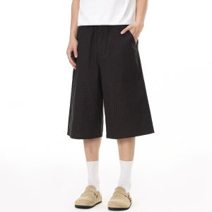 TUCANO | Men Summer Lightweight Retro Check Shorts 6 Inch