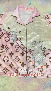 PIYAMA BAJU TIDUR WANITA PP BLUDRU PI2109