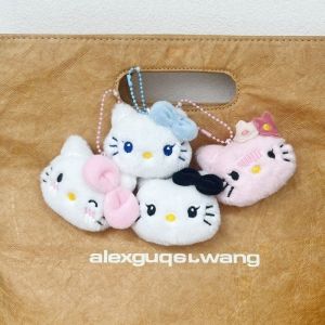 Sanrio Hello Kitty Plush Stuffed Soft Doll Keychain Cute Cartoon Sanrio Plushies Bag Pendant Accessories Girls Gift Kid Toy
