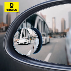 BASEUS | Baseus 2Pcs Car Mirror HD Convex Mirror Blind Spot Auto Rearview Mirror 360 Degree Wide Angle Vehicle Parking Rimless Mirrors