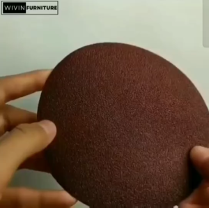 Pad Tatakan Amplas Velcro 5" Rubber Pad Velcro M10 Ubah Gerinda & Bor Jadi Mesin Asah Poles