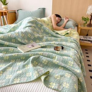 AIYUN | Three Layered 100% Cotton Multi Use Summer Quilt