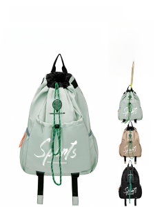 Badminton Bag Mens and Womens Multi-Functional Professional Tennis Rackets Athleisure Fitness Drawstring Backpack Customizable Printing