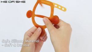 Mainan Silikon Tumbuh Gigi Bayi Baby Silicone Teether Anti-Eating Hand Fruit Wristband Teether Bracelet Teether BPA FREE Anti-Bacteria Teethers