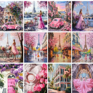 City Landscape Jigsaw Puzzle 1000Pieces Paper Puzzle Urban Scenery Relaxing Game Home Decor Gift