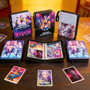 Hasbro | Holder Binder Anime Portable Zipper Trading Card Protector Albums Collections Folder 400Pcs Card Hold Book Kids Fans Toys Gifts