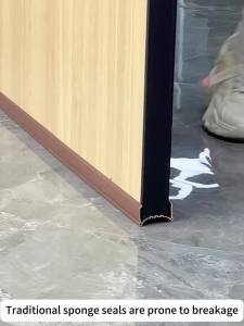 【Spot inventory】door bottom seal soundproof Rubber Seal Strip Silicone Door Draft Bottom Stopper under Door Draft Dust Wind Light Noise Door Gap Blocker Flexible Sealing Strip Waterproof Adjustable Insulator Soft and Cold Resistant PVC 門縫密封條