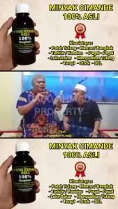 Minya urut cimande asli 100ml / minyak pijat cimande