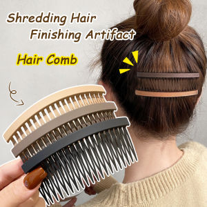Màu trơn Frosted chèn Lược chải tóc băm nhỏ tóc hoàn thiện Kẹp Tóc cô gái vô hình kẹp tóc cho phụ nữ Phụ kiện tóc Dụng cụ chải lông
