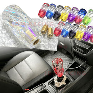 100mm Two-Tone Twisted Bubble Acrylic Gear Shift Knob Universal Car Gear Stick Head for Manual Automatic Car Truck