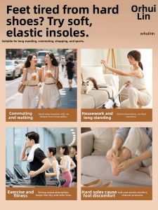JVBV | Soft Thick Sweat-Absorbing Deodorizing Womens Insoles