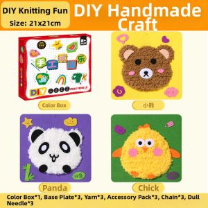 FANMIAO | DIY Materials Toy For Children Handmade Yarn Painting Stitching