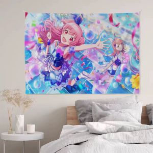 Project Sekai Anime Tapestry Art Science Fiction Room Home Decor Wall Art Decor