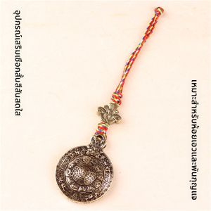 ลูกปัดคอรินต์แท้ 9 ช่อง เครื่องรางนำโชค จี้กุญแจ เครื่องประดับแฟชั่นสำหรับทั้งชายและหญิง ลูกปัดทองแดงแท้สำหรับปีถึงดวงจันทร์