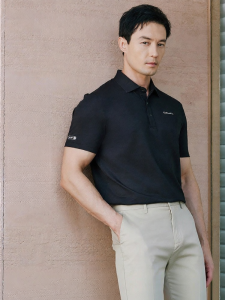KALTENDIN | Silk Cooling Thin Sleeve Men Polo Shirt