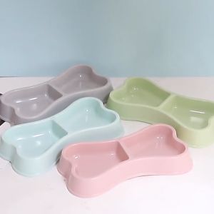 Mangkuk makan kucing dan anjing anti semut mangkuk 2-in-1