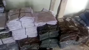 celana biru dongker celana SD/SMP panjang karet seragam sekolah