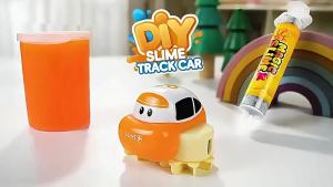 CONUSEA | DIY Track Car Crystal Mud Drawing Variable Route Electric Rail Vehicle Creative Interactive Educational Toy Kid Birthday Gifts