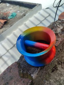 bladu layangan/gulungan layangan motif 3 warna ukuran 3in