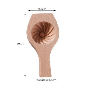 Aihogard | Khuôn Làm Bánh Bao Bằng Gỗ Tự Làm Đa Năng Khuôn Làm Bánh Trung Thu Truyền Thống Dụng Cụ Làm Bánh Đậu Xanh Thân Thiện Với Môi Trường Dùng Được Cho Bánh Kếp & Bánh Nướng