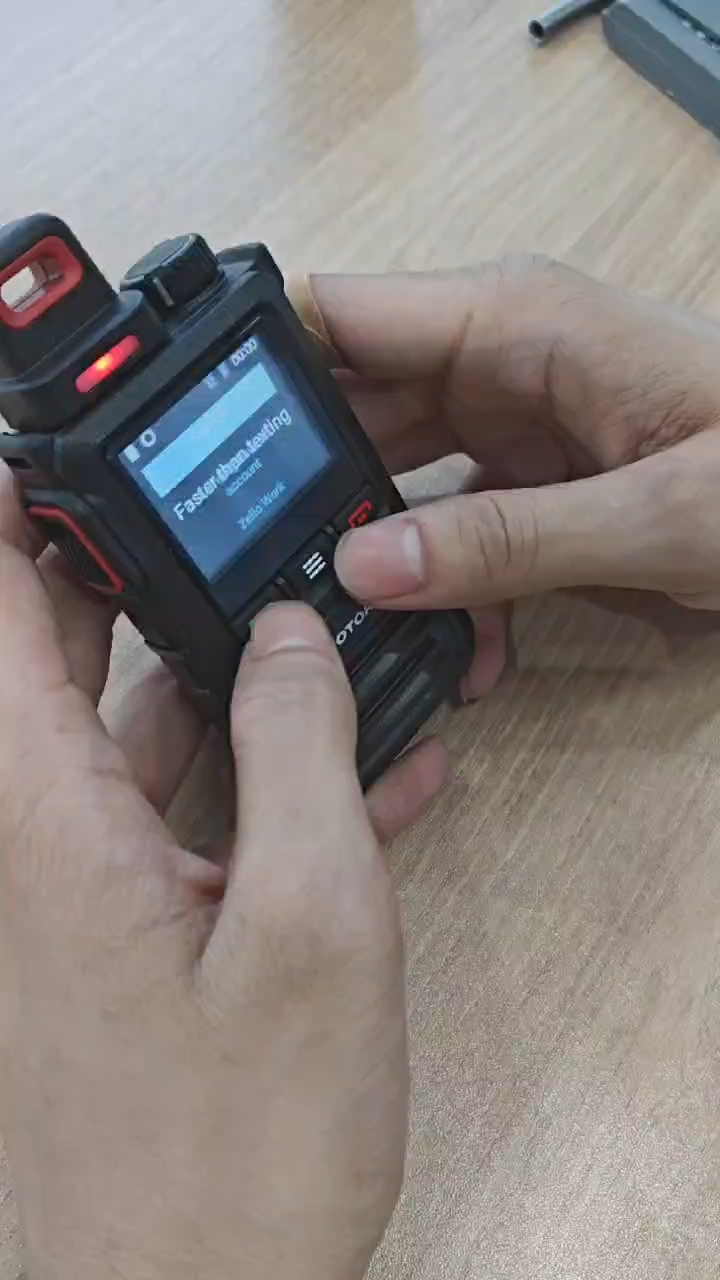 MOTOROLA T68 Walkie Talkies Long Range 10000KM Zello Network Radio PTT Button WiFi POC Android System