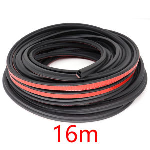 26meters Double Layer Auto Door Rubber Seal Strip Sealing Adhesive Stickers Noise Insulation Weatherstrip Car Weather Stripping