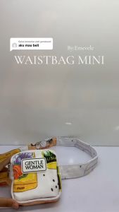 DEOBAGS AS PINGGANG GENLEWOMAN / TAS PINGGANG WANITA / WAIST BAG MINI GW 0038