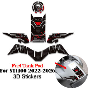 Motorcycle For NT1100 NT 1100 DCT Sport Tourer Tank Pad Side Grips Gas Fuel Oil Knee Protector Stickers Decals 2022 - 2026