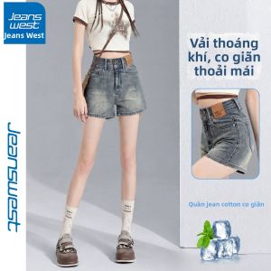 Jeanswest | Quần Short Jean Đùi Cao Co Dãn Giảm Mỡ