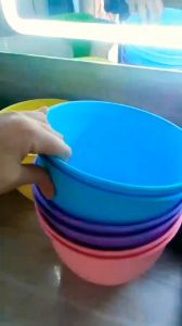 POT TANAMAN BUNGA Diameter Uk.18 TAWON PUTIH WARNA DAN TRANSPARAN