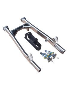 Swing Arm W175 Crome Set Setelan Rantai Karet Arm Pnp CB Begel Panjang Presisi