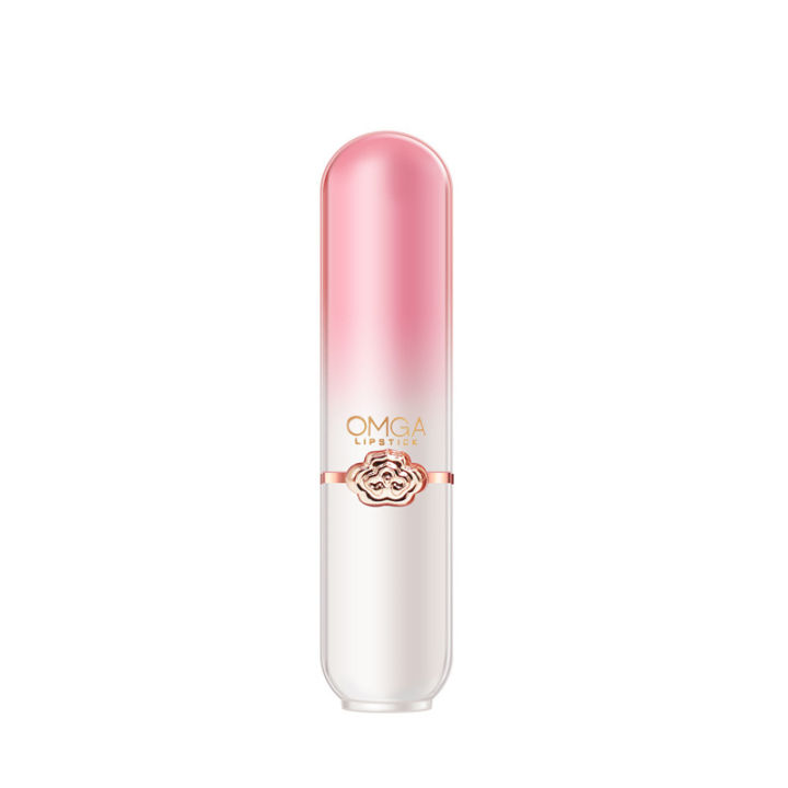 Omga Peach Light Pink Lip Balm Temperature Change Hydrating ...