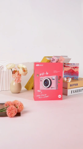 KiTBEEZ KF-4 Beauty Camera Jellypink 75MP 5K Video Auto Beauty One-touch Fill Light 1300mAh 18X Zoom 2.8" IPS with Selfie Mirror