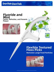 Dentek | Mint Flavor Dental Floss Picks