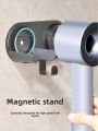 High-Speed Hair Dryer Magnetic Absorption Holder Wall-Mounted No-Punching Design Suitable for Philips Dyson Coixue Leifeng Bathrooms. 