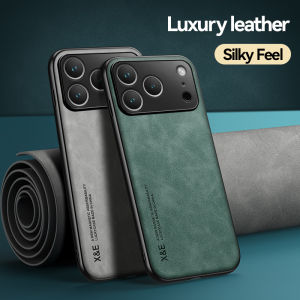 Ultra Thin Luxury Leather Phone Case For iPhone 17 Pro Max 17Air 17Pro 17 Silky Feel Soft Protective Cover For Car Holder