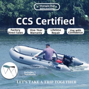SHENGJIE | Durable Inflatable Kayak for Lure Fishing and Life Saving Thickened