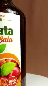 Cuka Apel MAKKATA Asli Original Vinegar With Mother Ori Untuk Obat Batu Empedu Dan Diminum Diet