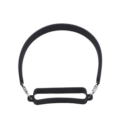 Silicone Water Bottle Handle Sling Holder with Shoulder Strap Fit Most 40OZ Bottles Universal Bottle Lanyard Adjustable Strap