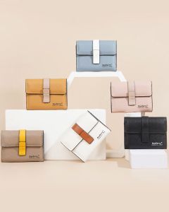 BAELLERRY N8932 Dompet Wanita Kecil Bahan Kulit PU Leather Premium BAEOS