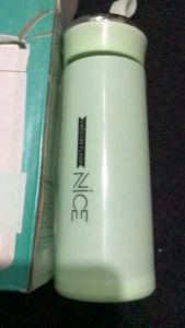 Botol Minum Anak - Botol Minum Kaca - Botol Vaccum Flask NICE 400ml
