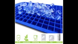 Ready Stock- Ice Cube Trays 160 Small Square ice Cubes Mold Food Grade Silica Gel Flexible and BPA Free Reusable Safe
